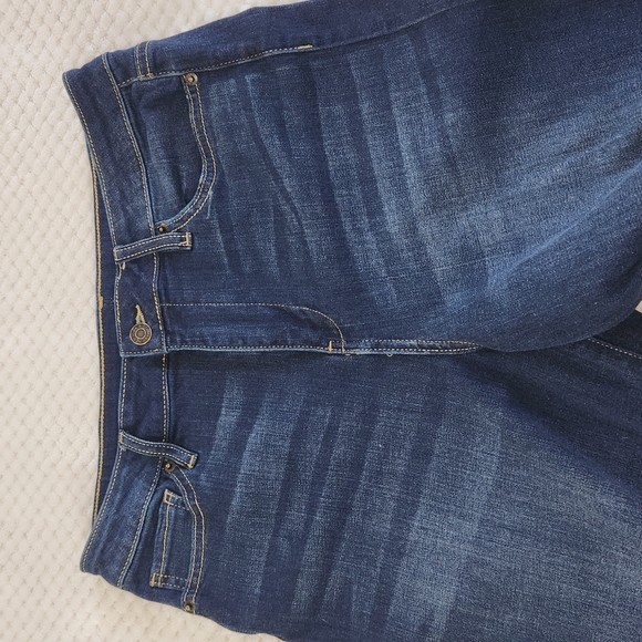 NEW YORK & COMPANY WOMENS WIDE LEG JEANS SIZE 12 - Picture 3 of 14